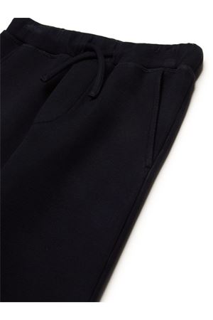 black cotton trousers DSQUARED KIDS | DQ2458D0A9QDQ900